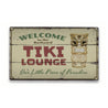 Backyard Tiki Bar Rustic Wood Sign