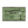 Tropical Bar Rustic Wood Sign