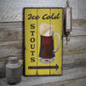 Stouts Rustic Wood Sign