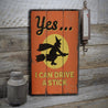 I Can Drive A Stick Rustic Wood Sign