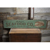 Seafood Company Rustic Wood Sign