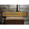 Boardwalk Ferris Wheel Rustic Wood Sign