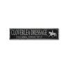 Dressage Horse Farm Rustic Wood Sign