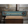 Boardwalk Creamery Rustic Wood Sign