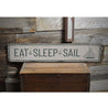 Eat Sleep Sail Rustic Wood Sign