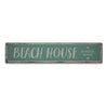 Coastal Beach House Rustic Wood Sign