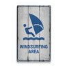 Windsurfing Rustic Wood Sign