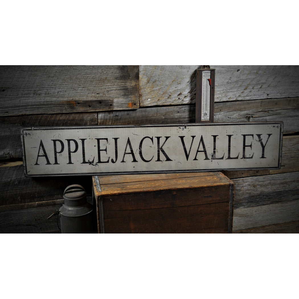 Destination Name Rustic Wood Sign