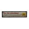 2nd Amendment Rustic Wood Sign