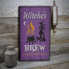 WItchs Brew Rustic Wood Sign