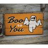 Boo to You Rustic Wood Sign