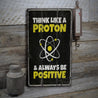 Proton Rustic Wood Sign