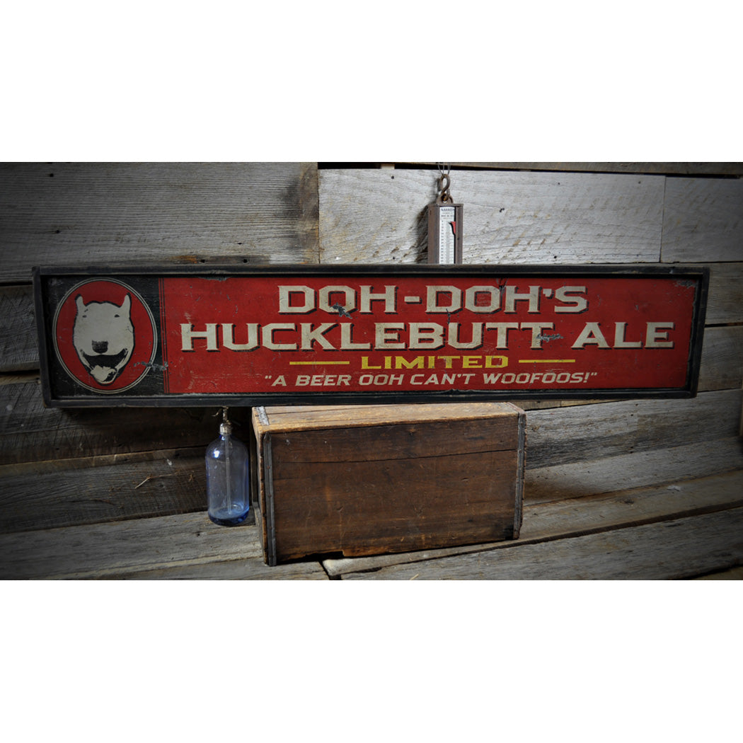 Bar or Man Cave Rustic Wood Sign