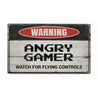 Angry Gamer Rustic Wood Sign