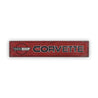 Corvette Rustic Wood Sign