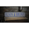 Business Name Rustic Wood Sign