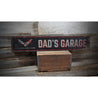 Dads Corvette Garage Rustic Wood Sign