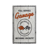 Full Service Corvette Garage Rustic Wood Sign