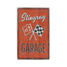 Stingray Garage Rustic Wood Sign