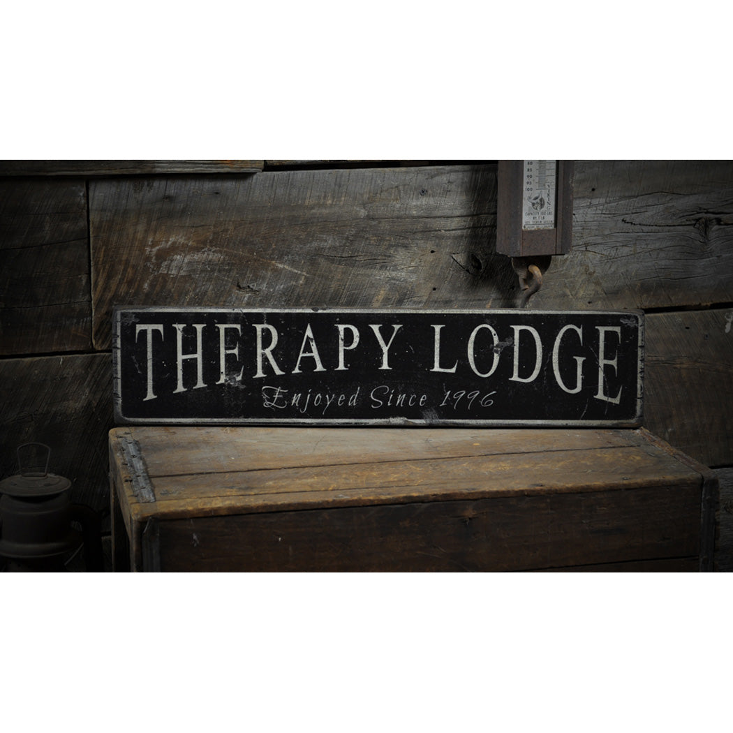 Lodge or Cabin Rustic Wood Sign