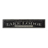 Family Lodge Rustic Wood Sign