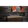 Family Lodge Rustic Wood Sign