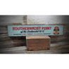 Southernmost Point Key West Rustic Wood Sign