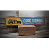 Gone Surfing Key West Rustic Wood Sign