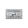 Cape Cod Entrance Rustic Wood Sign