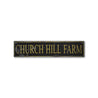 Farm Name Rustic Wood Sign