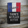 French Pride Rustic Wood Sign