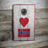 I Love Denmark Rustic Wood Sign