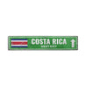 Costa Rica Rustic Wood Sign