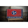 Sumner County Tennessee Rustic Wood Sign