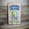 Sanibel Island Rustic Wood Sign