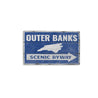 Outer Banks Arrow Rustic Wood Sign