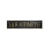 Automotive Auto Shop Rustic Wood Sign