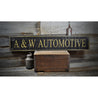 Automotive Auto Shop Rustic Wood Sign