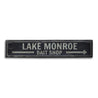 Lake Bait Shop Arrow Rustic Wood Sign