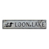 Loon Lake House Rustic Wood Sign