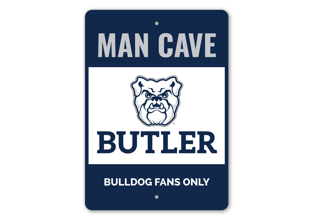 Butler Bulldogs Man Cave Bulldog Fans Only Sign