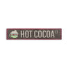 Hot Cocoa CT Yuletide Rustic Wood Sign