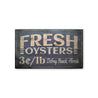 Oysters Rustic Wood Sign