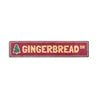 Gingerbread Drive Holiday Rustic Wood Sign