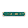 Jingle Bell Drive Christmas Rustic Wood Sign