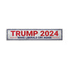 Trump 2024 Make Liberals Cry Rustic Wood Sign