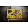 Hot Rod Garage Established Year Rustic Wood Sign