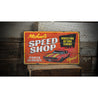 Parts and Service Speed Shop Rustic Wood Sign