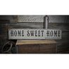 Home Sweet Home Est. Date Rustic Wood Sign