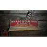 Mechanic Rustic Wood Sign